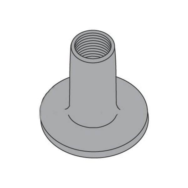 Round Weld Nut, 1/4